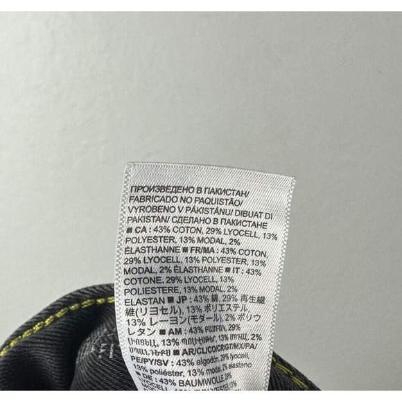 NWT Banana Republic Jean Gray Denim Mens Size 31x32 Slim-Fit Soft Luxe Modal - Picture 6 of 6